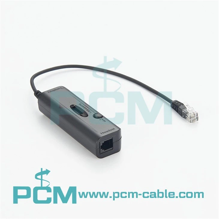 RJ9 RJ11 hodesettadapter med 8 kretslinjer bryter