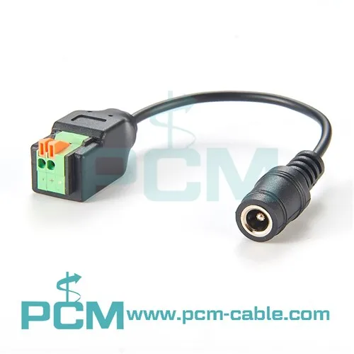 DC-hun til terminalblokkadapter