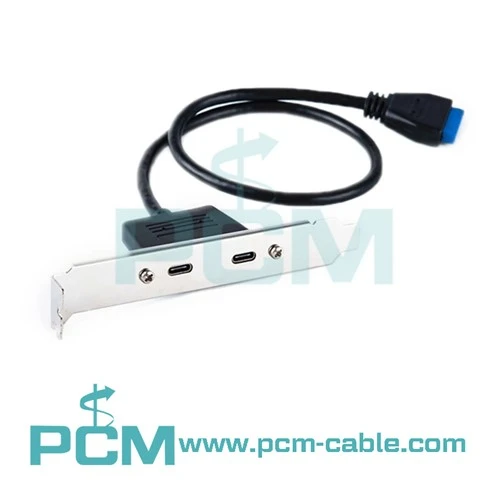 Dual USB 3.0 Paneltype til hovedkort 20-pinners header-kabel