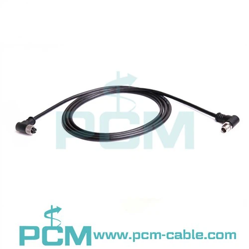 M12 8 Pin X-kodet kabel rett vinkel