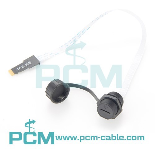 Micro SD til Micro SD TF-kort forlengelseskabel IP67 vanntett