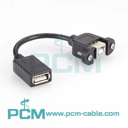 VGA USB-A til B-adapter, kvinnelig skott