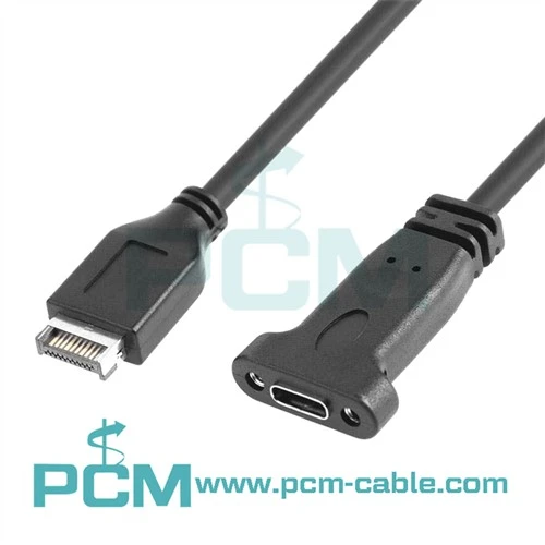 USB 3.1 frontpanelhode til USB-C-forlengelseskabel