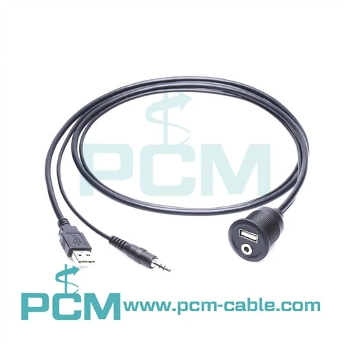 USB AUX Flush Mount-kabel
