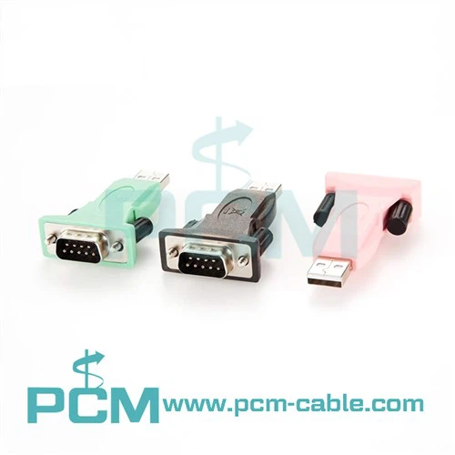 USB til RS232 COM-port seriell DB9-adapter