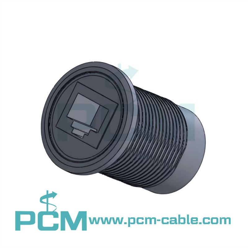 RJ50 Inline Coupler 10P10C Female to Female Extender Adapter RJ50 Inline Coupler 10P10C Female to Female Extender Adapter
