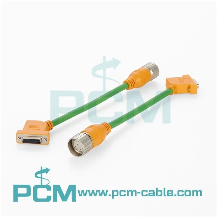 DB15 to M23 Servo Encoder Signal Feedback Cable